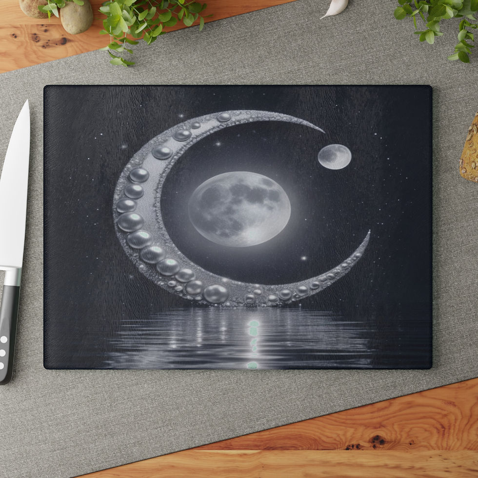 Thumbnail: Moon Magic Glass Cutting Board