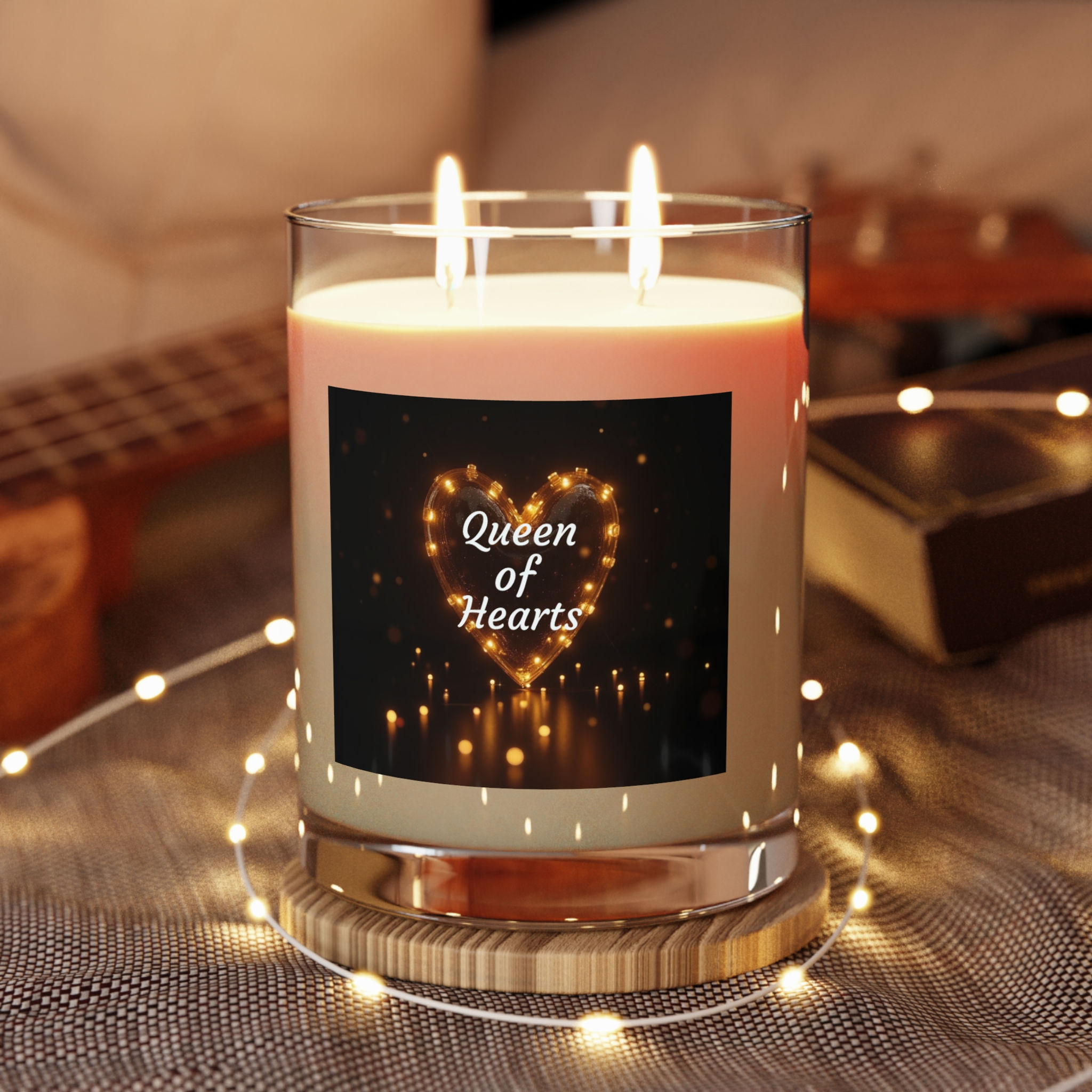 Queen of Hearts - Collection Scented Candle - Full Glass, 11oz