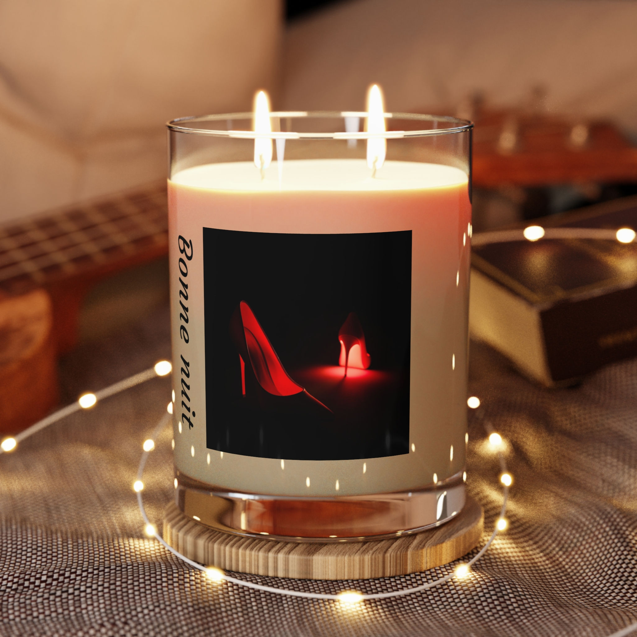 Bonne nuit Collection Scented Candle - Full Glass, 11oz