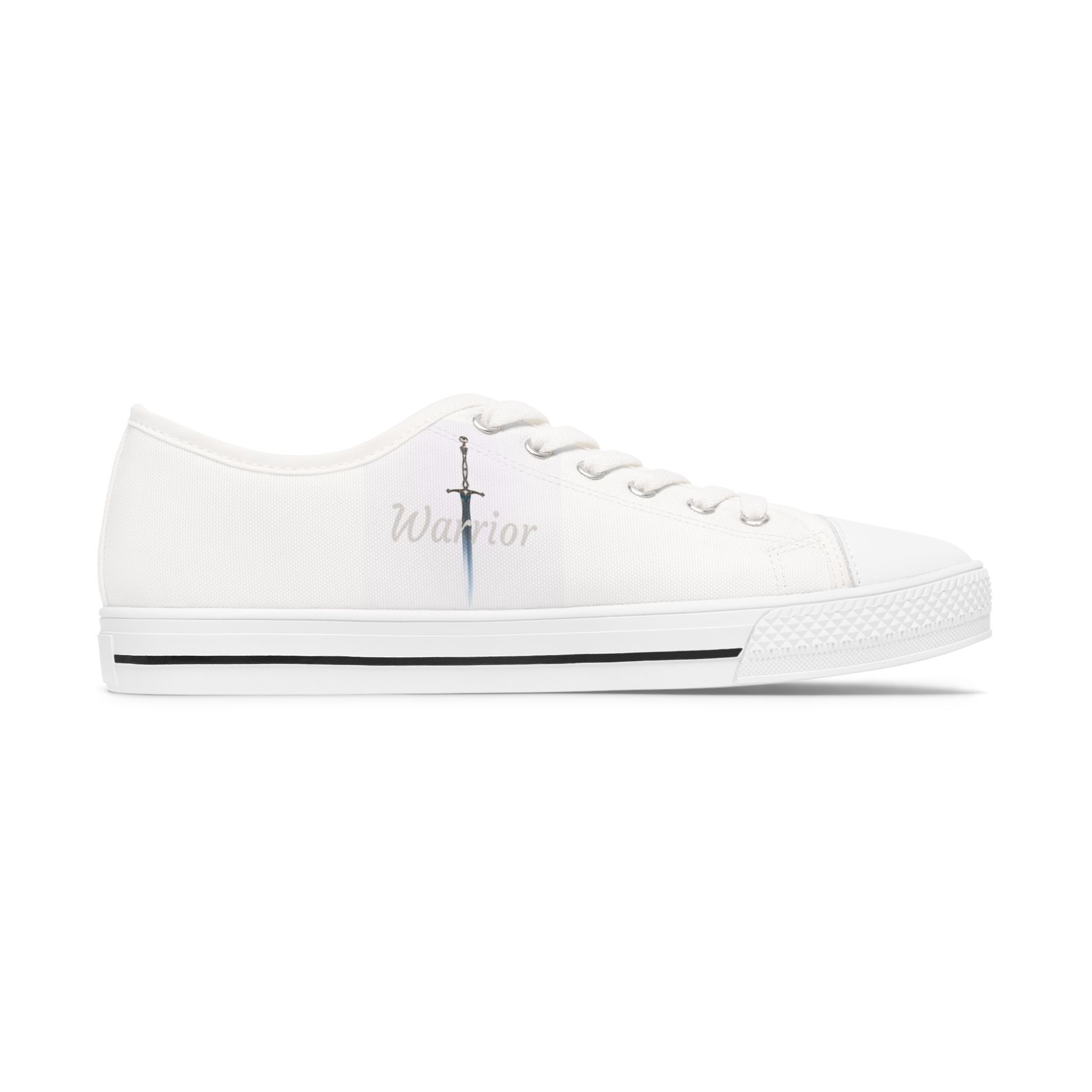 Warrior & Sword - Collection Women's Low Top Sneakers