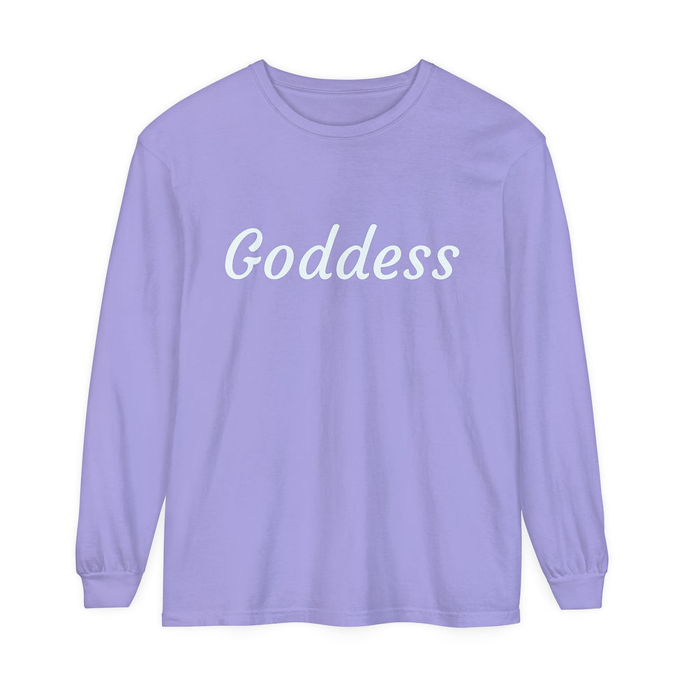 Thumbnail: Goddess Collection Unisex Long Sleeve T-Shirt More Colors Available!