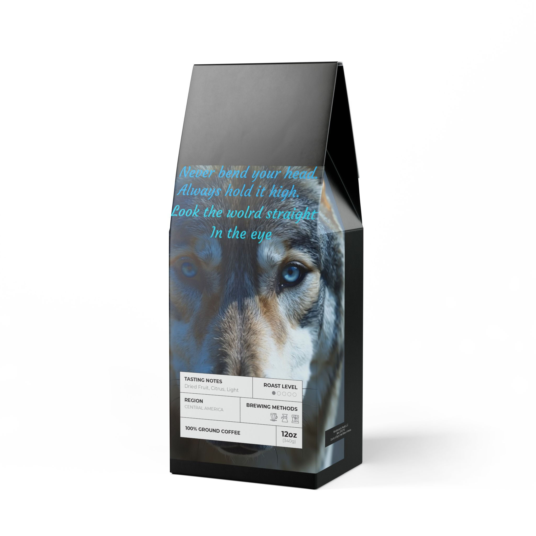 Wolf, Look The World Straight In The Eye - Coffee Blend (Light Roast) 