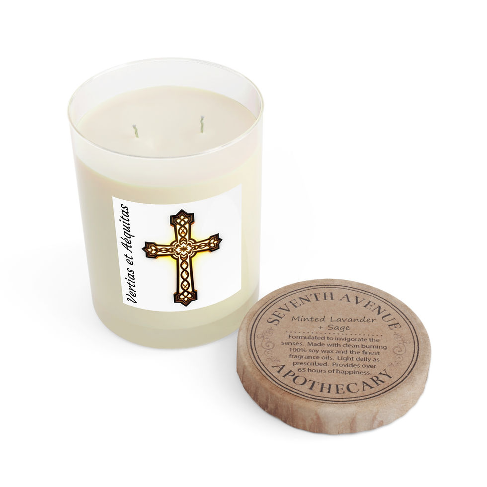 Thumbnail: Vertias et Aéquitas - Collection Scented Candle - Full Glass, 11oz