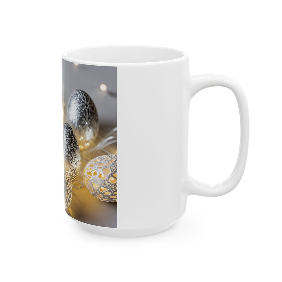 Thumbnail: Easter Eggs - Ceramic Mug, (11oz, 15oz)