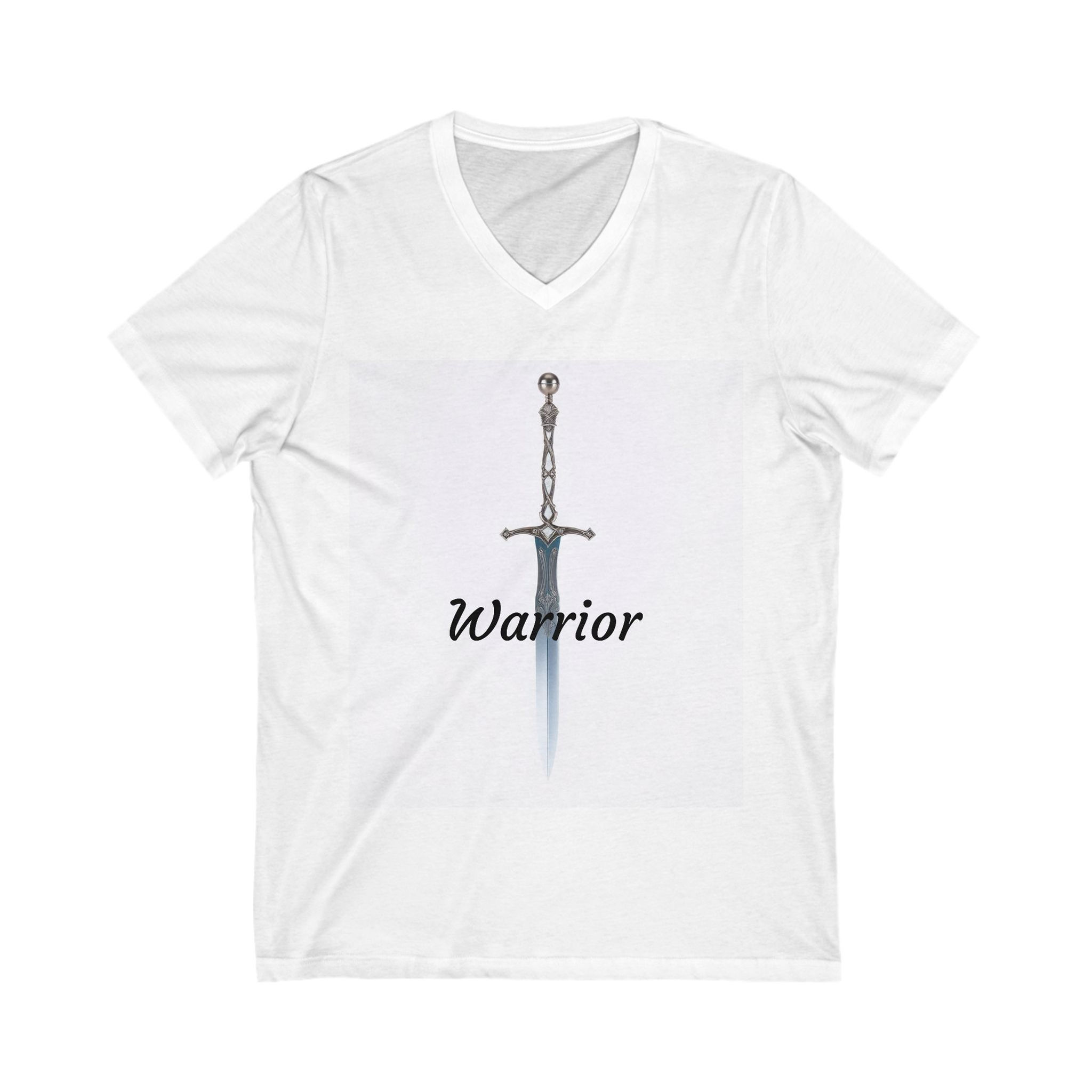 Warrior & Sword, V-Neck T-Shirt
