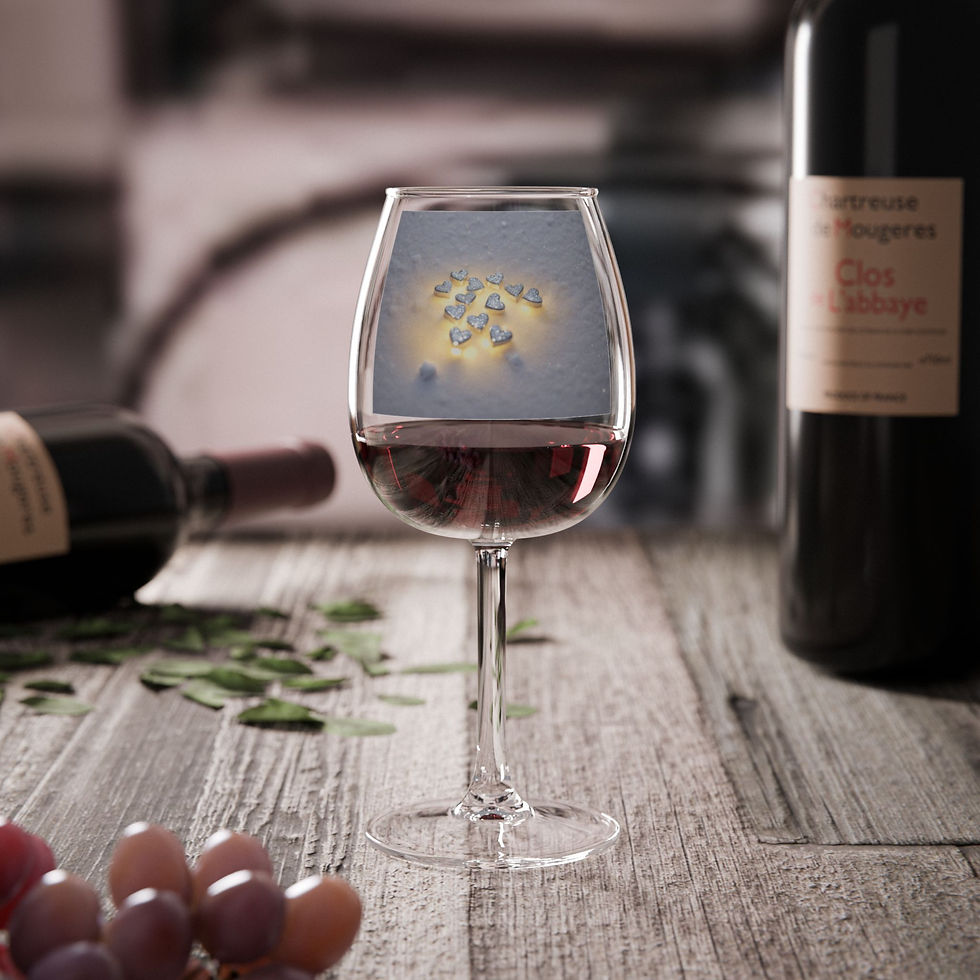 Thumbnail: Hearts - Collection Wine Glass, 12oz