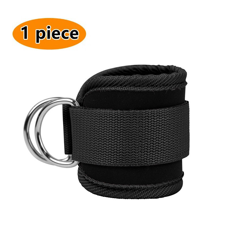 Thumbnail: Cable Ankle Straps Double D-Ring Ankle Cuffs For Gym Workouts Glutes Legs Streng