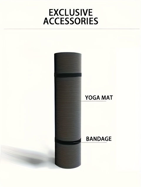 Thumbnail: 15/20mm Thick NBR Yoga Mat Moisture-proof Outdoor Non-Slip Durable Camping Picni