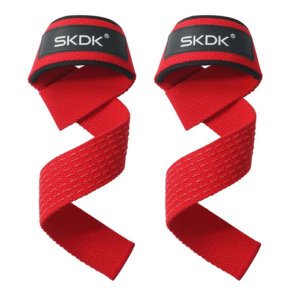 Thumbnail: Silicone Weightlifting Straps Anti-Slip Lifting Wrist Wrist Crossfit Strength Ha