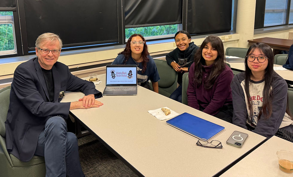 Final showcase in "Content Strategy" (LMC 3415) class shows student engagement with communities