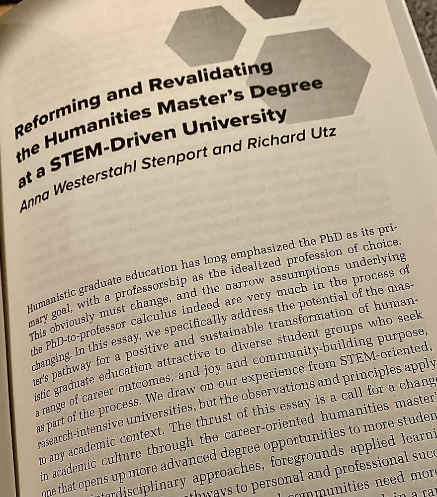 Revalidating The Humanities Master S Degree