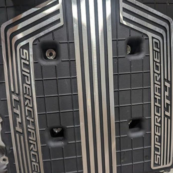 Specialty part prepped for powder coating