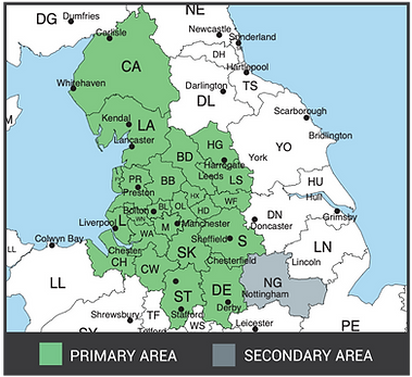 Service Areas