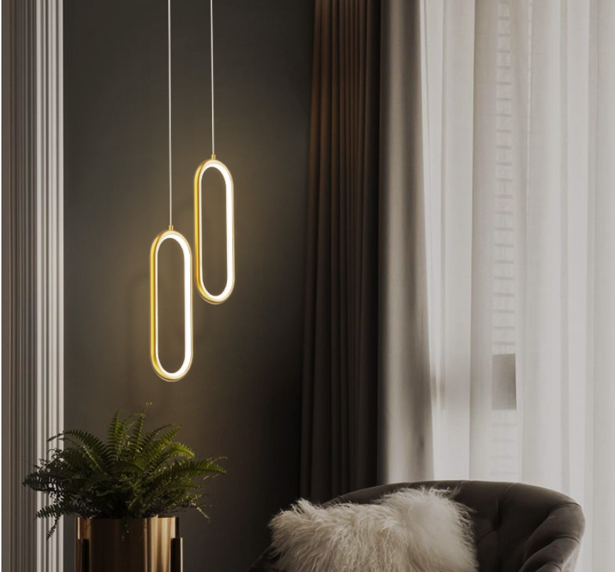 Thumbnail: Scandinavian Copper Pendant Lamp
