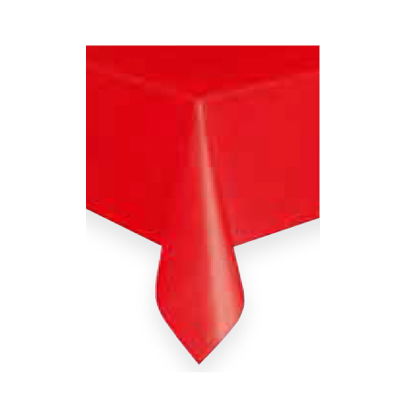 Tovaglia in puro TNT - rossa