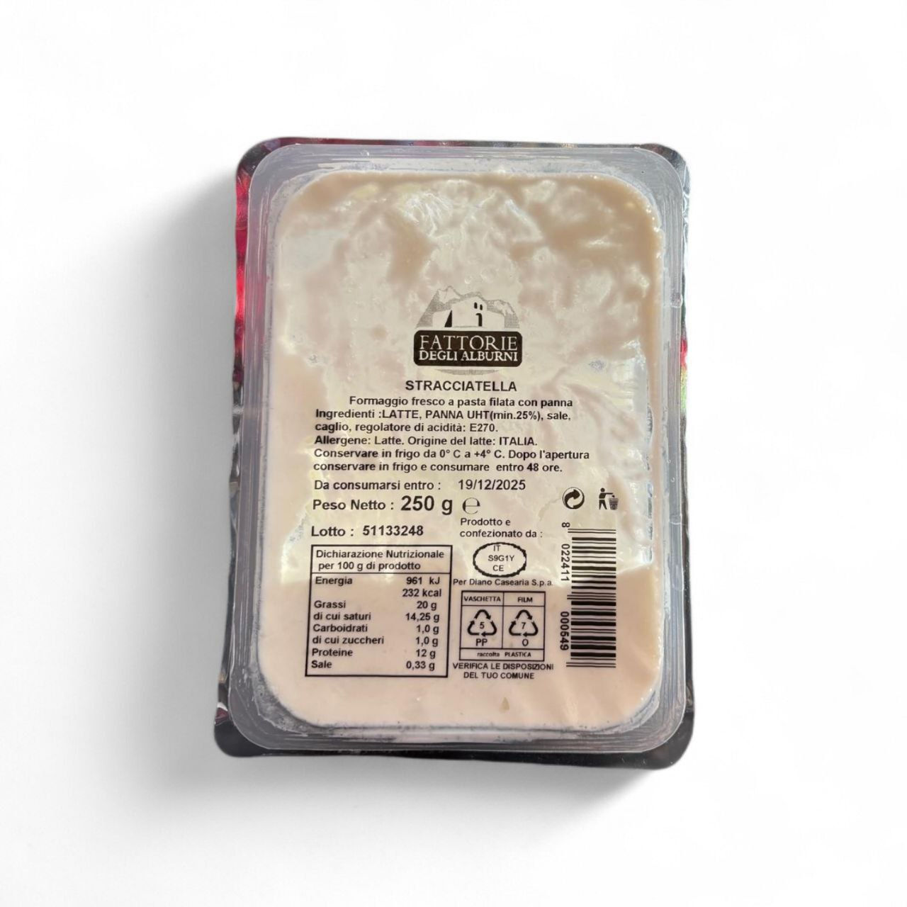 fattorie degli alburni - stracciatella