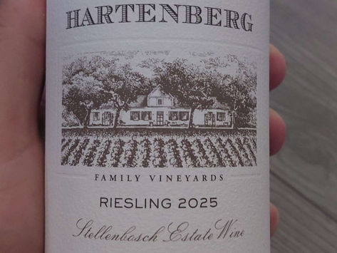 Hartenberg Riesling 2025