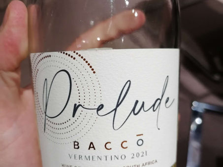 Bacco Estate Prelude Vermentino 2021