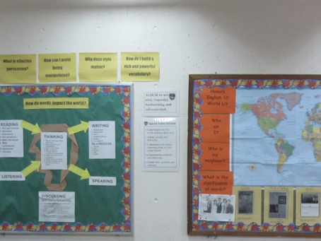 Inviting My Walls into My Classroom Conversation