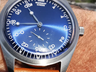 Von Doren designs the Official Norway Chess Watch