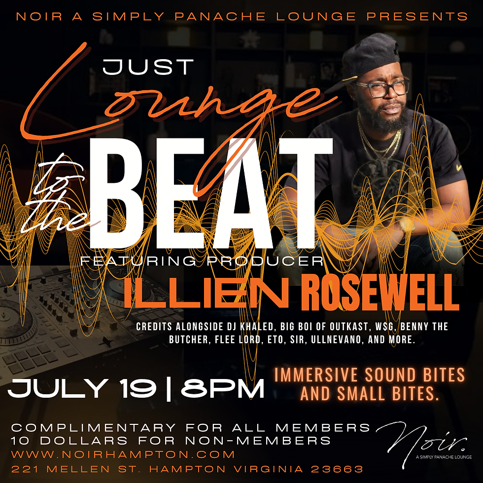 JUST LOUNGE TO THE BEAT FT. ILLIEN ROSEWELL