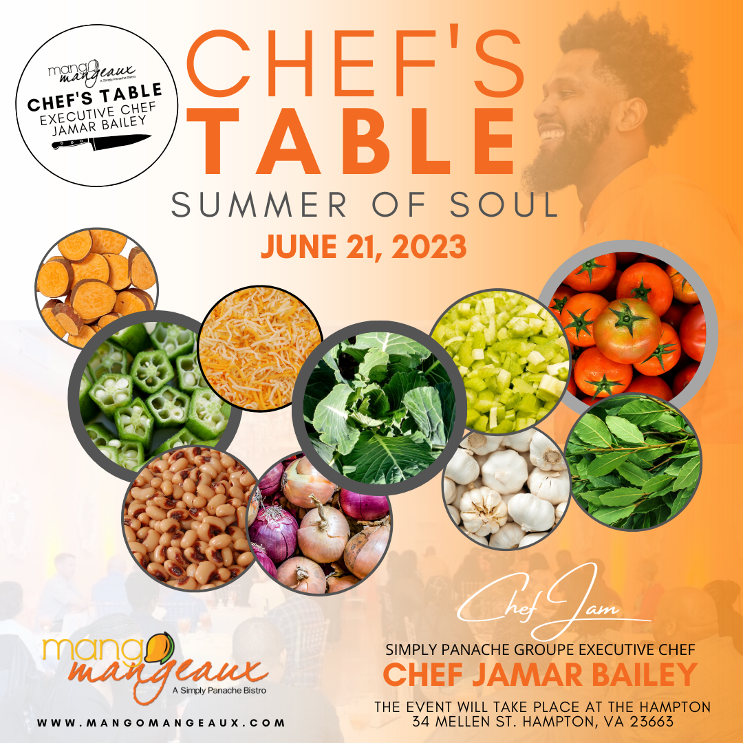 MANGO MANGEAUX CHEF'S TABLE SUMMER OF SOUL Mango Mangeaux