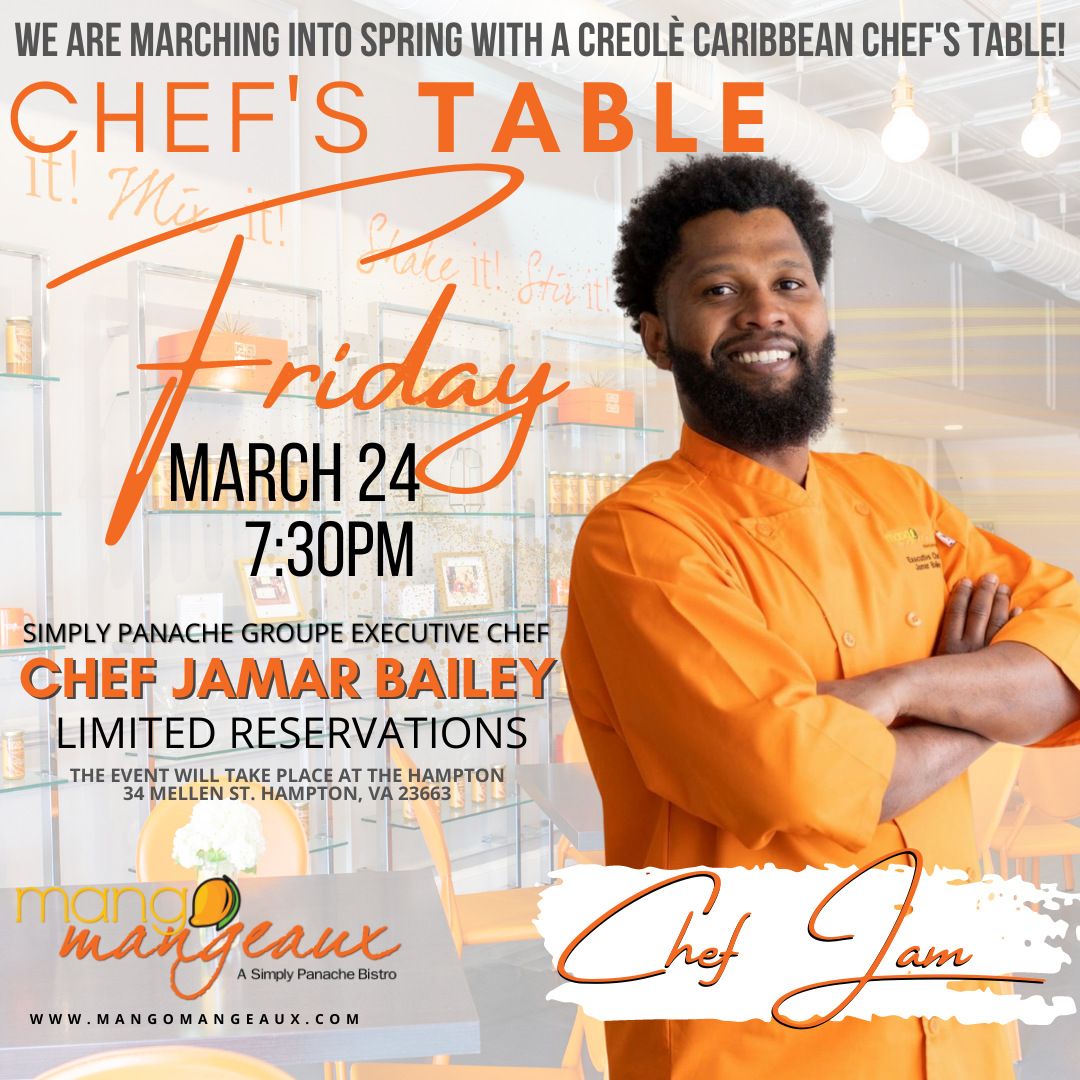 MANGO MANGEAUX CHEF'S TABLE Mango Mangeaux