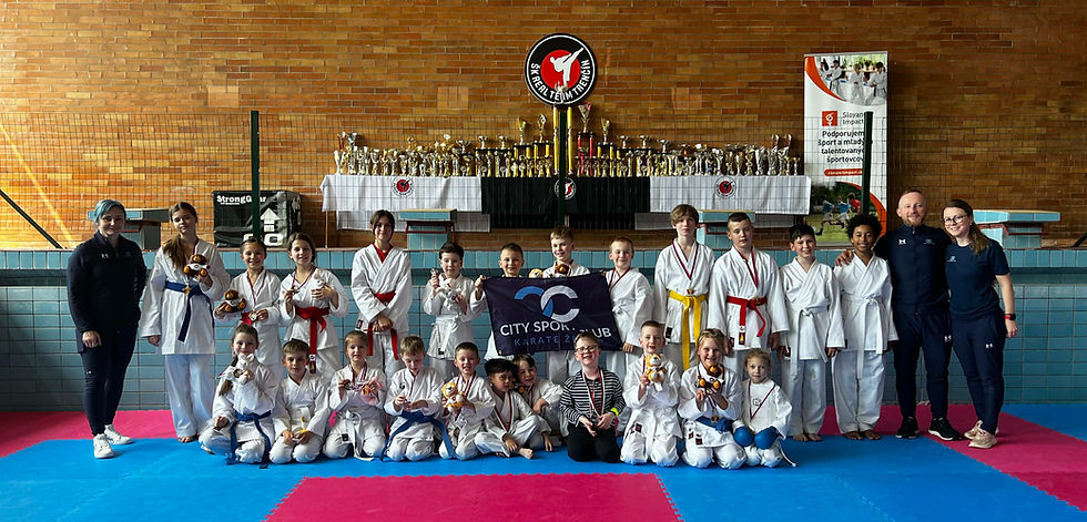 City Sport Club Žilina: úspešné súťažné premiéry našich najmladších karatistov