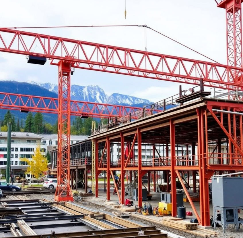 Explore steel erection and structural fabrication trends in BC for 2026, including commercial growth in Kelowna, the Okanagan, and Vancouver.