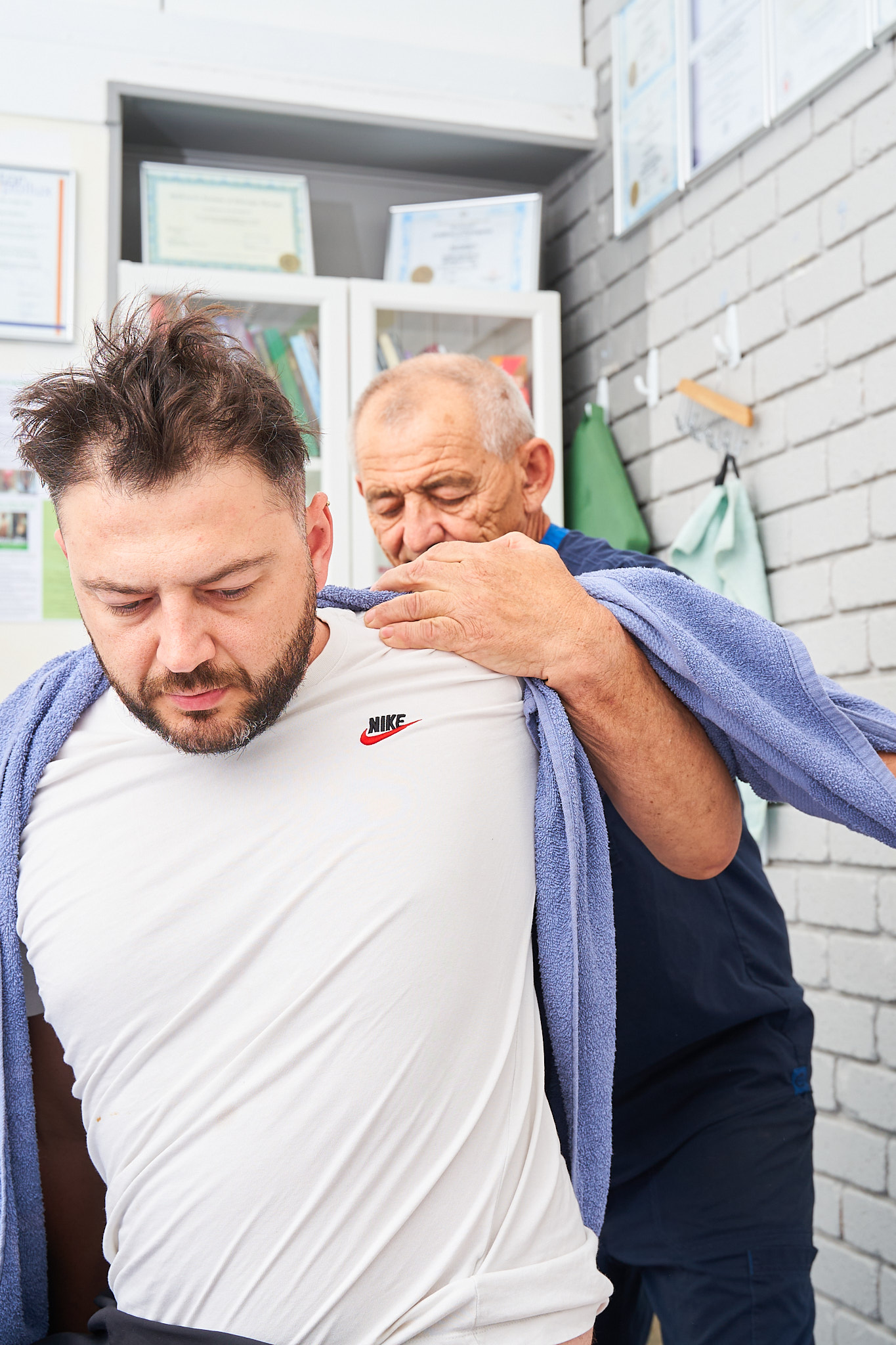 Deep tissue massage
