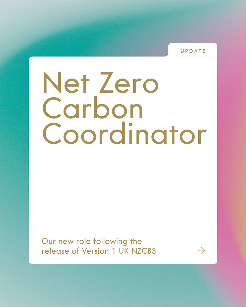UK NZCBS - An introduction to key roles