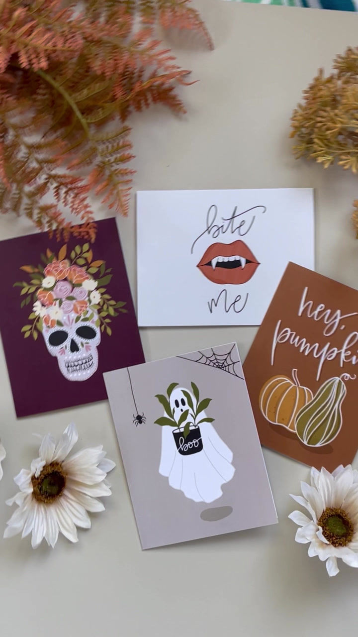 Thumbnail: "Boo" Halloween Greeting Card