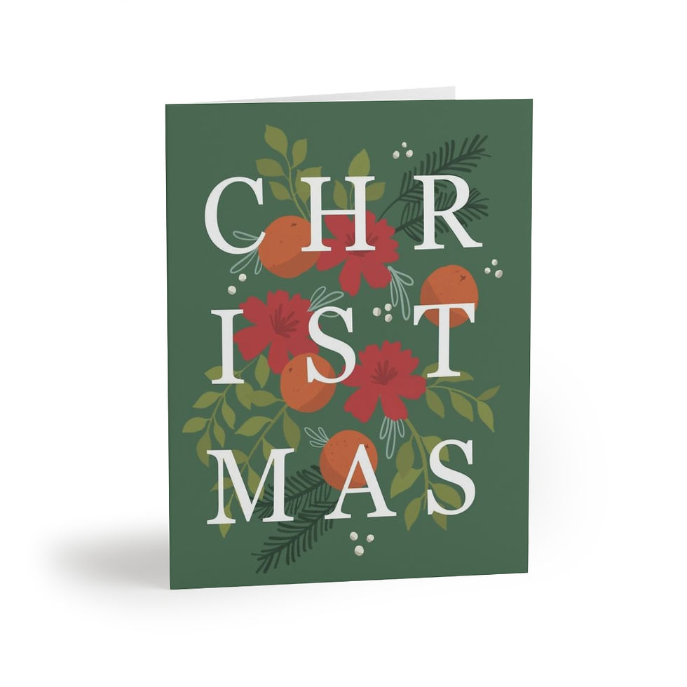 Christmas Holiday Greeting Card
