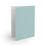 Thumbnail: Back of blue Mother's Day card on white background.