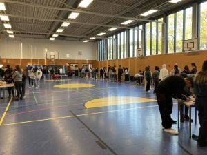 Berufsparcours an der Albert-Schweitzer-Schule in Krefeld: