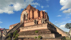 ［清邁景點］柴迪隆寺｜Wat Chedi Luang大佛塔、門票、開放時間、行程建議