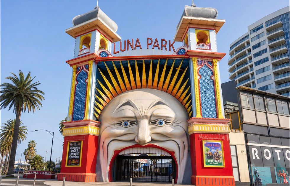 ［墨爾本景點］｜月亮公園 Luna Park Melbourne 攻略：交通、門票、必玩設施