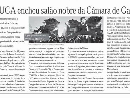 ETUGA enchou o Salão Nobre da Câmara de GAIA