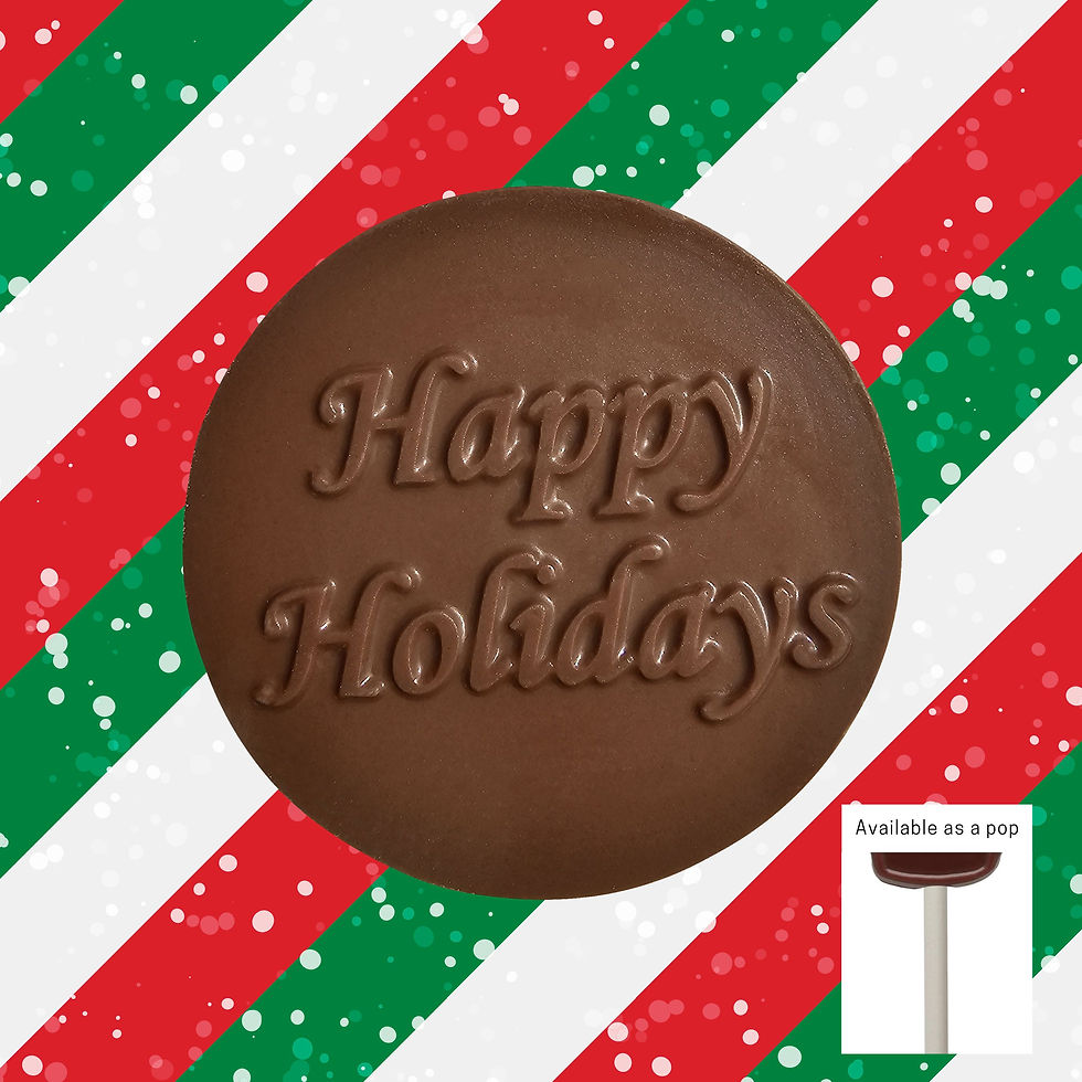 Chocolate Mold - Happy Holidays