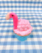 Flamingo Cupcake