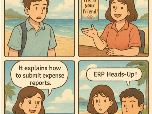 After Position Changes, ERP Training 職務異動後 ERP訓練