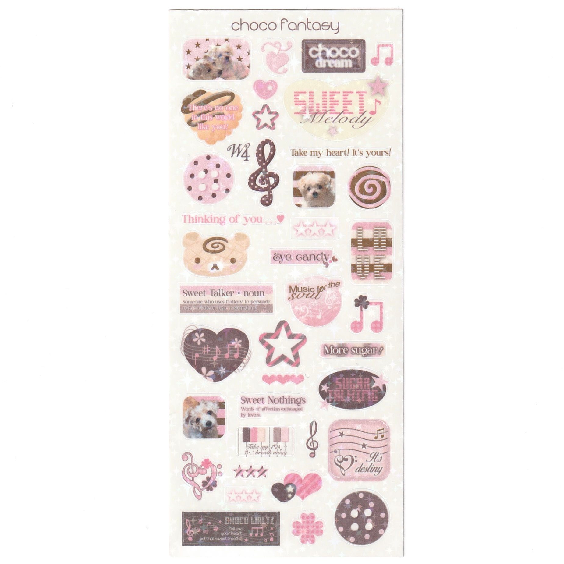 choco fantasy ♡ sticker sheet