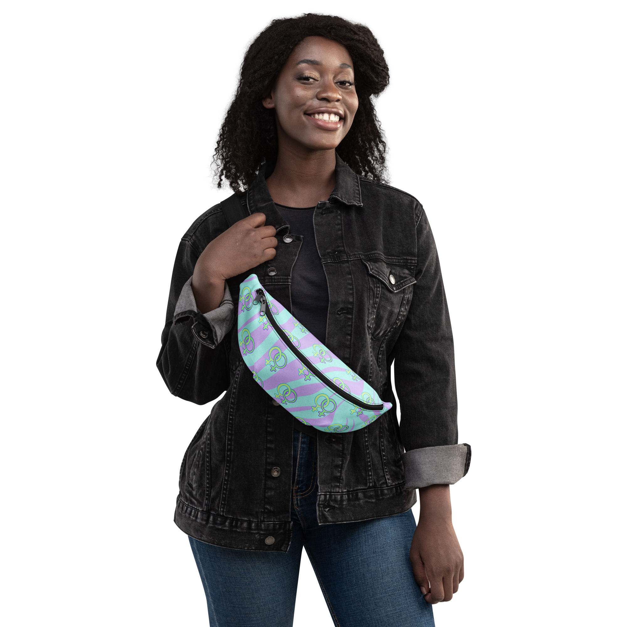 Lesbian Pride All-Over Print Fanny Pack