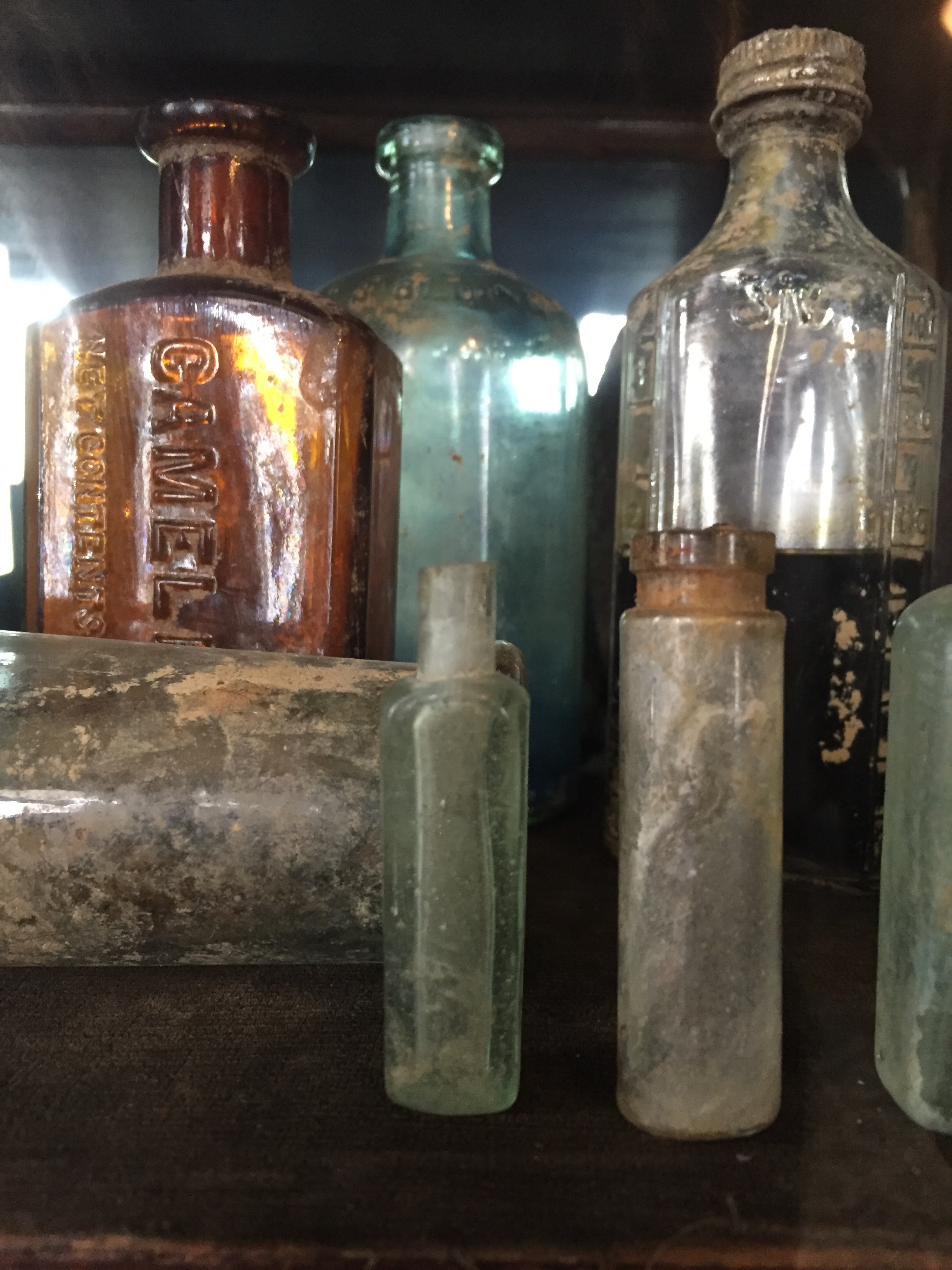 Bottle Grouping Virginia City Nevada