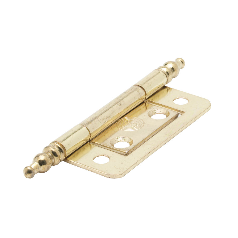 Decorative Flush Hinge, Brass