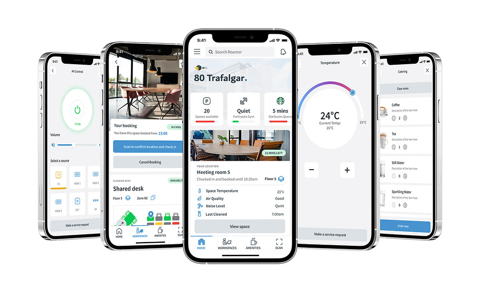 Roamer Occupant App - Temperature Control