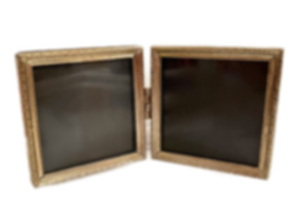 Antique Folding Picture Frame