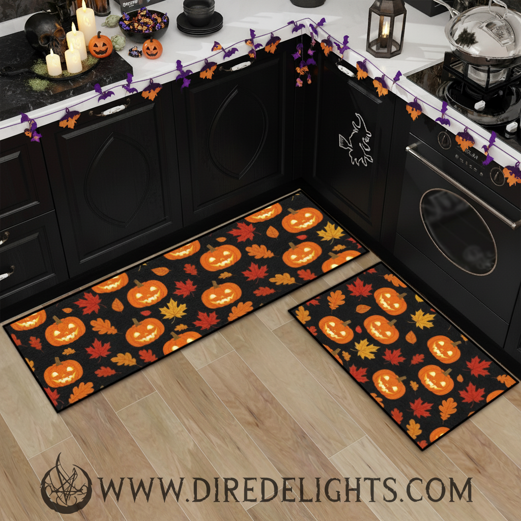 Autumn Set of Two Kitchen Mats