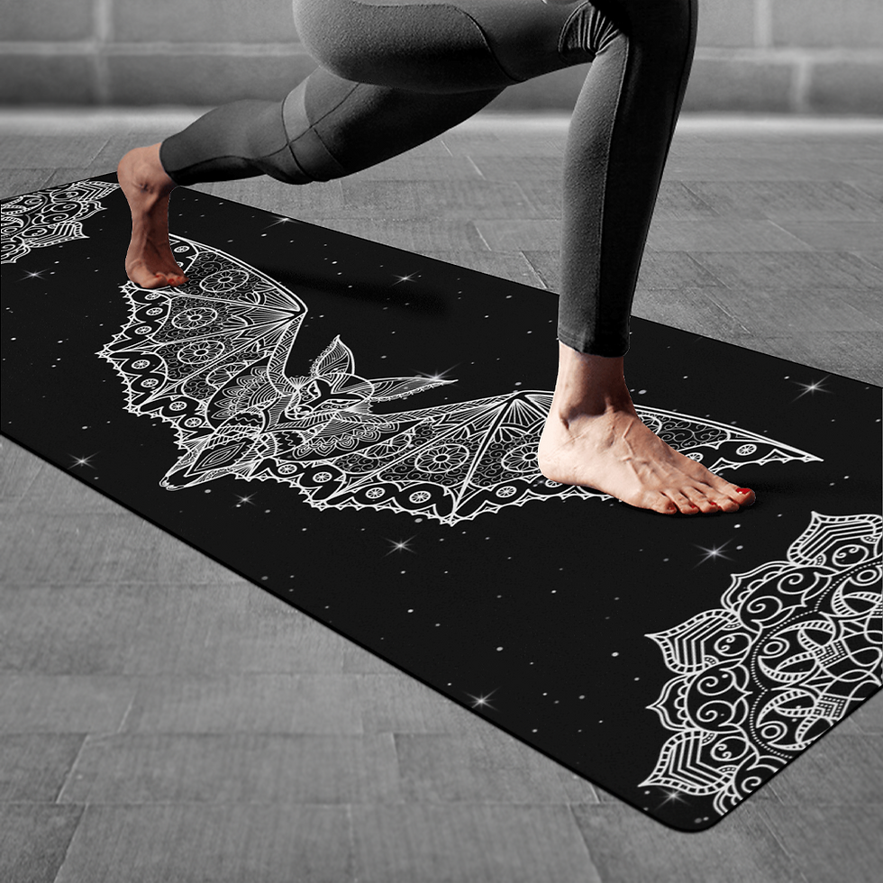 Celestial Night Mandala Yoga Mat