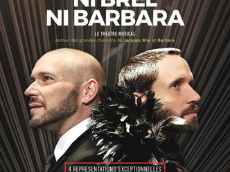 "Ni Brel ni Barbara" de et avec les Monsieur Monsieur mis en scène par Rémi Deval...Un petit bijou à découvrir au Cabaret Moustache de Nouvoitou en février 2024 !
